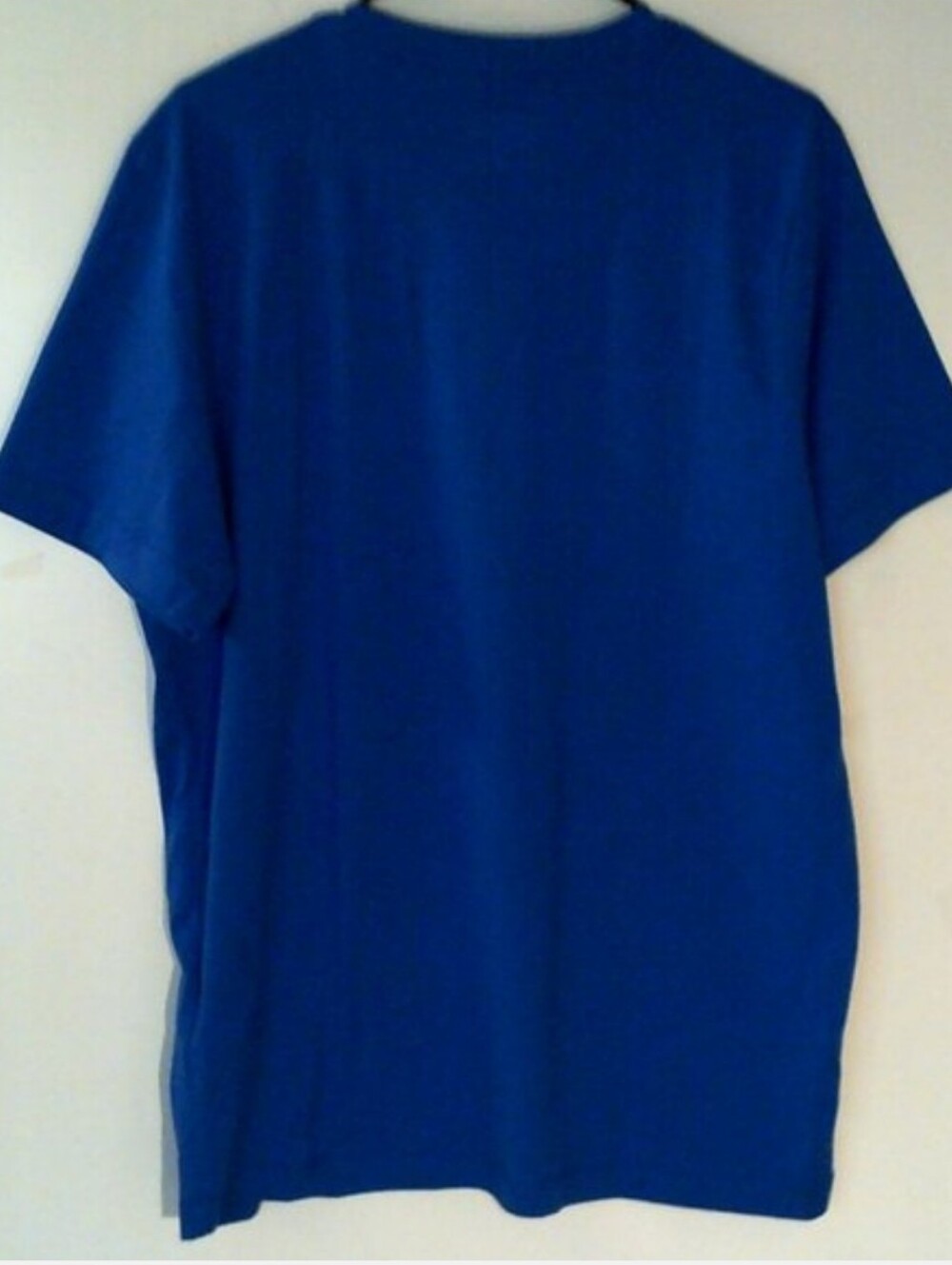 NWT Nike Men's Blue Short-Sleeve Tee with Black Swoosh - Picture 3 of 3